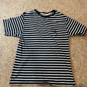 Vintage Calvin Klein Jeans Striped Tee. Size Large
